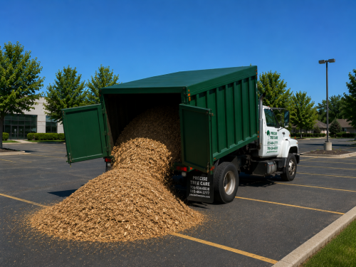 Precise Tree Care Free Wood Chip and Log Drop Program
